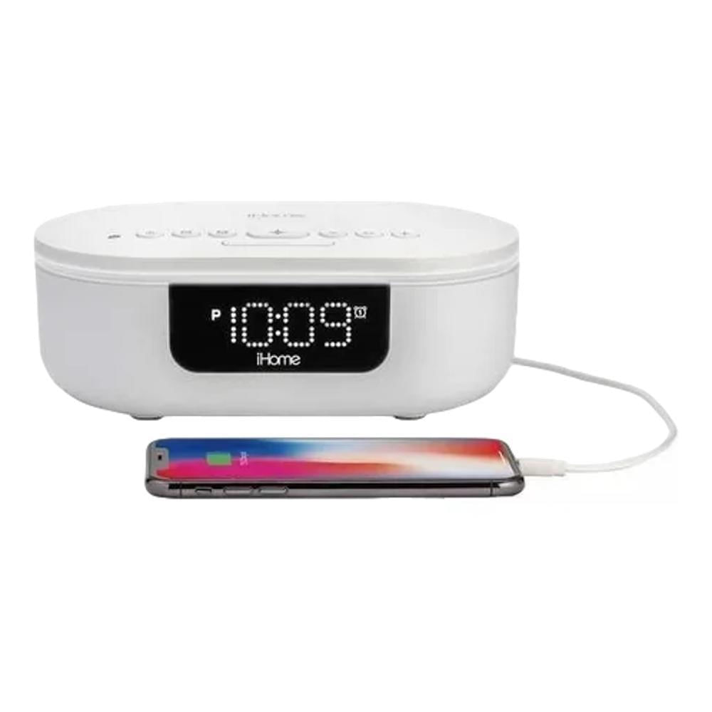 Miniatura Ihome Higienizador Uv360°Alto Falante Despertador Bluetooth