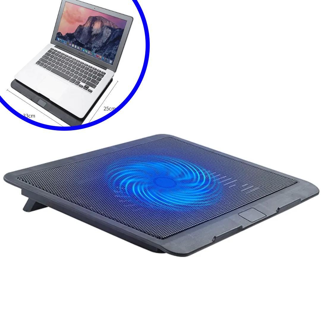 Miniatura Suporte Notebook Cooler Gamer Com 1 Ventoinha Silencioso
