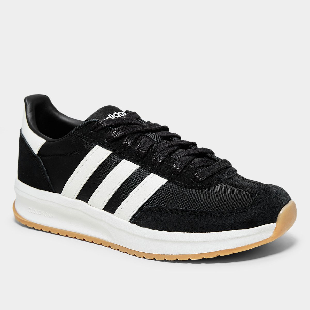 Miniatura Tênis Adidas Run 70 Feminino Preto - 34