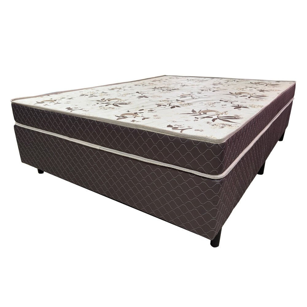 Miniatura Colchão Casal de Espuma Gazin Supreme D28 138x188 Marrom Marrom
