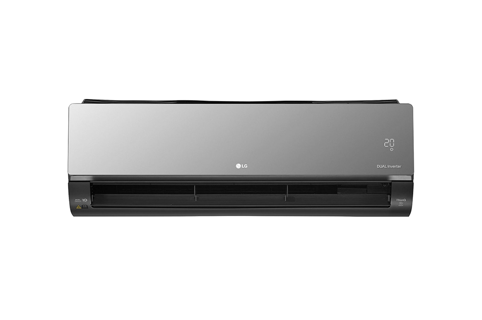 Miniatura Ar-Condicionado LG Dual Inverter Voice +AI Artcool UV Nano 18.000 BTU Quente/Frio 220V
