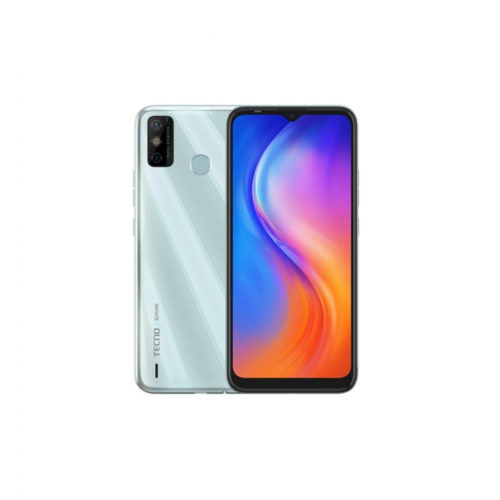 Miniatura Smartphone Tecno Spark 6 Mitery White 2Gb Ram 32Gb