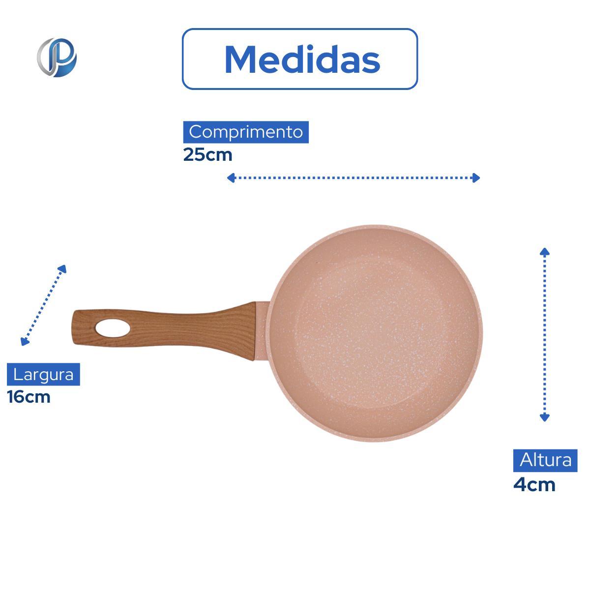 Miniatura Frigideira Cerâmica 16Cm Mimo Style Cook Quartzo