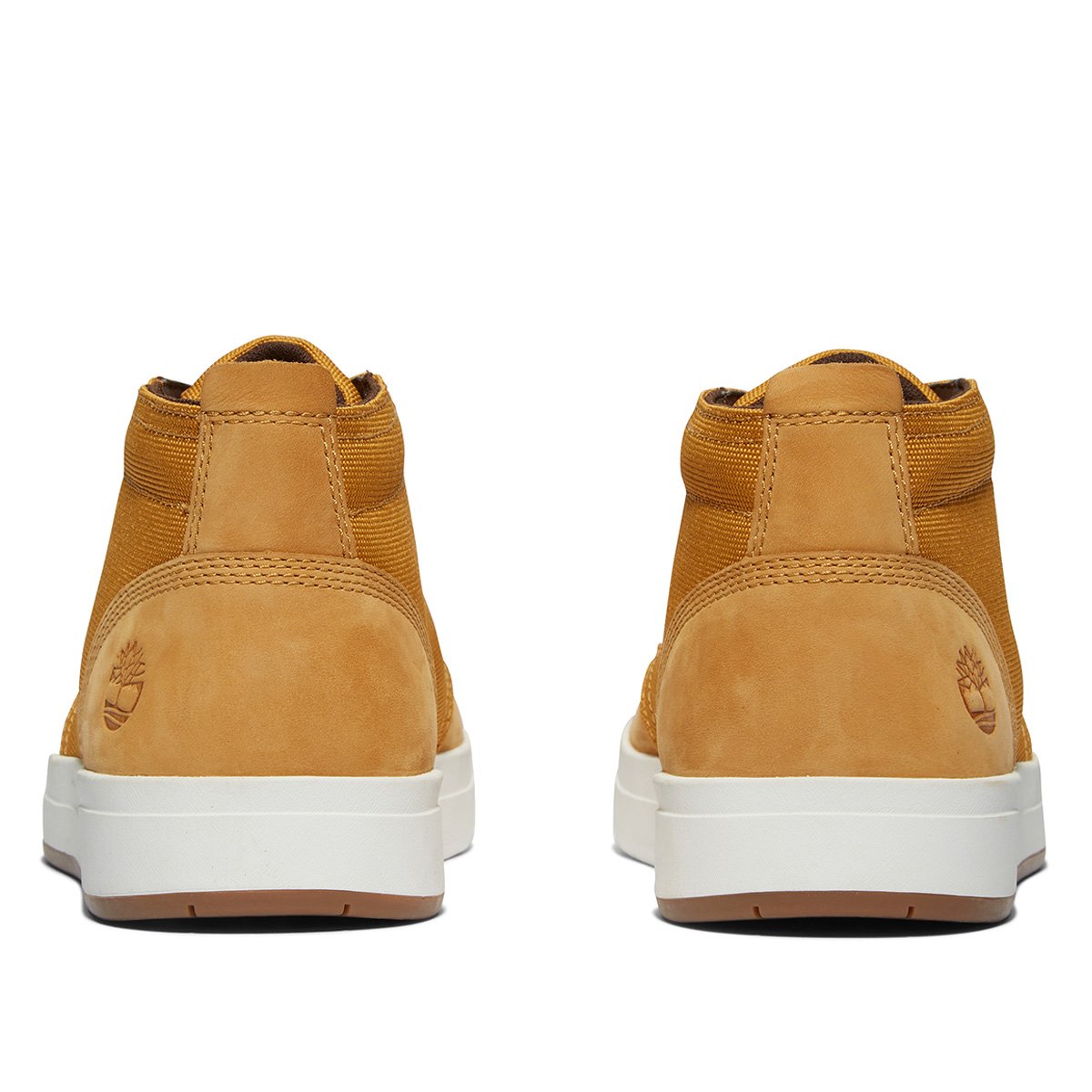 Miniatura Tênis Couro Cano Alto Timberland Davis Square MID Masculino Caramelo - 40