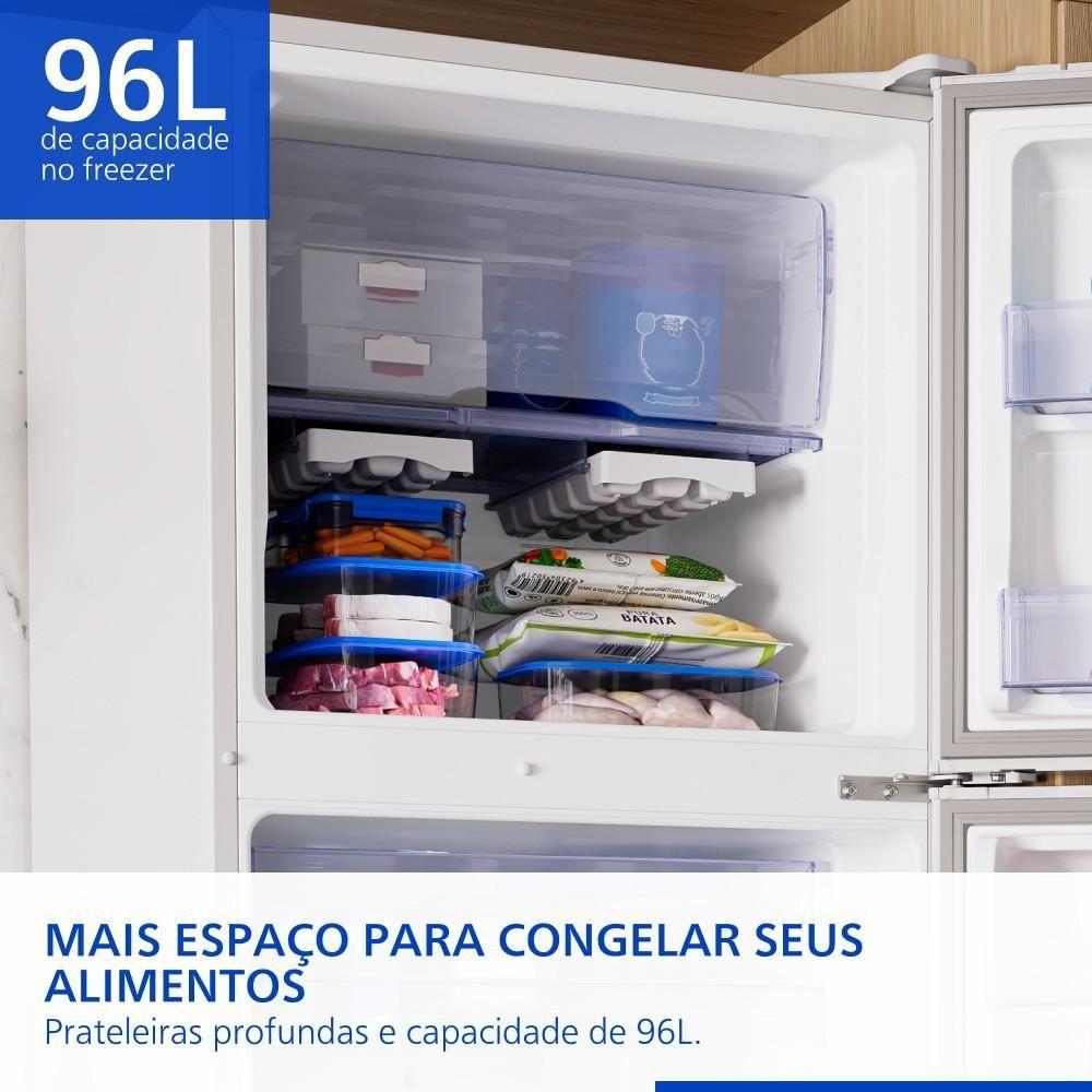 Geladeira Panasonic 391L Duplex Frost Free Antibactéria Ag Branca NR-BT41PD2WA 110V