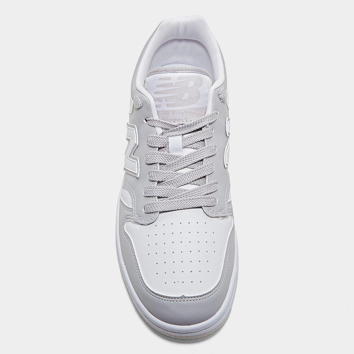 Miniatura Tênis New Balance 480 Low Masculino Cinza - 38