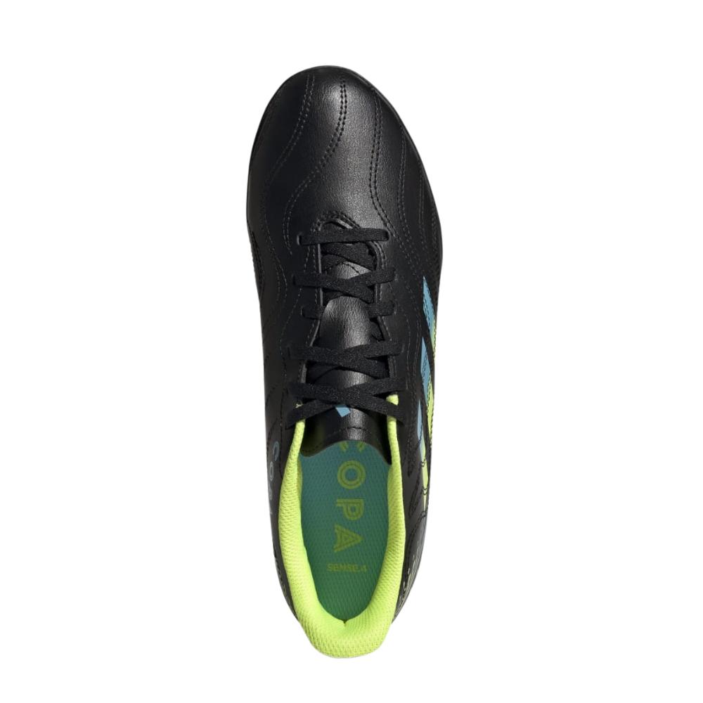 Miniatura Chuteira Adidas Copa Sense.4 Society Unissex PTO/AZUL/AMARELO - 39