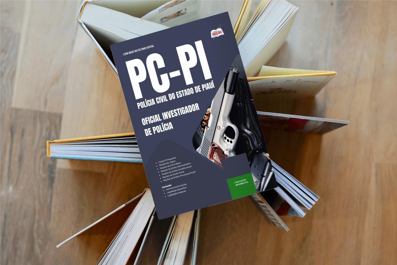 Miniatura Apostila Pc Pi 2025 - Oficial Investigador De Polícia