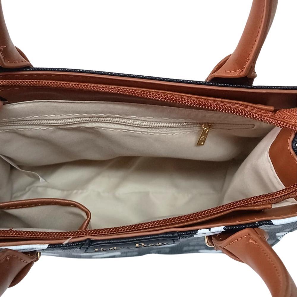 Miniatura Bolsa Tiracolo Média Betty Boop Semax Bp2904 Preto E Branco