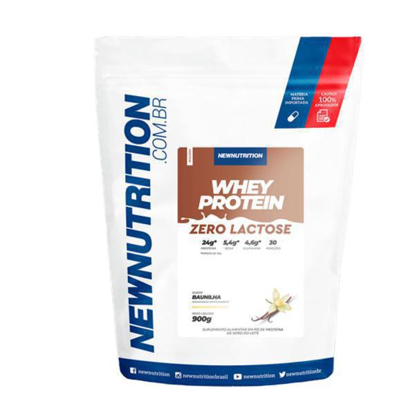 Miniatura Whey Protein Zero Lactose Baunilha- 900G - Newnutrition
