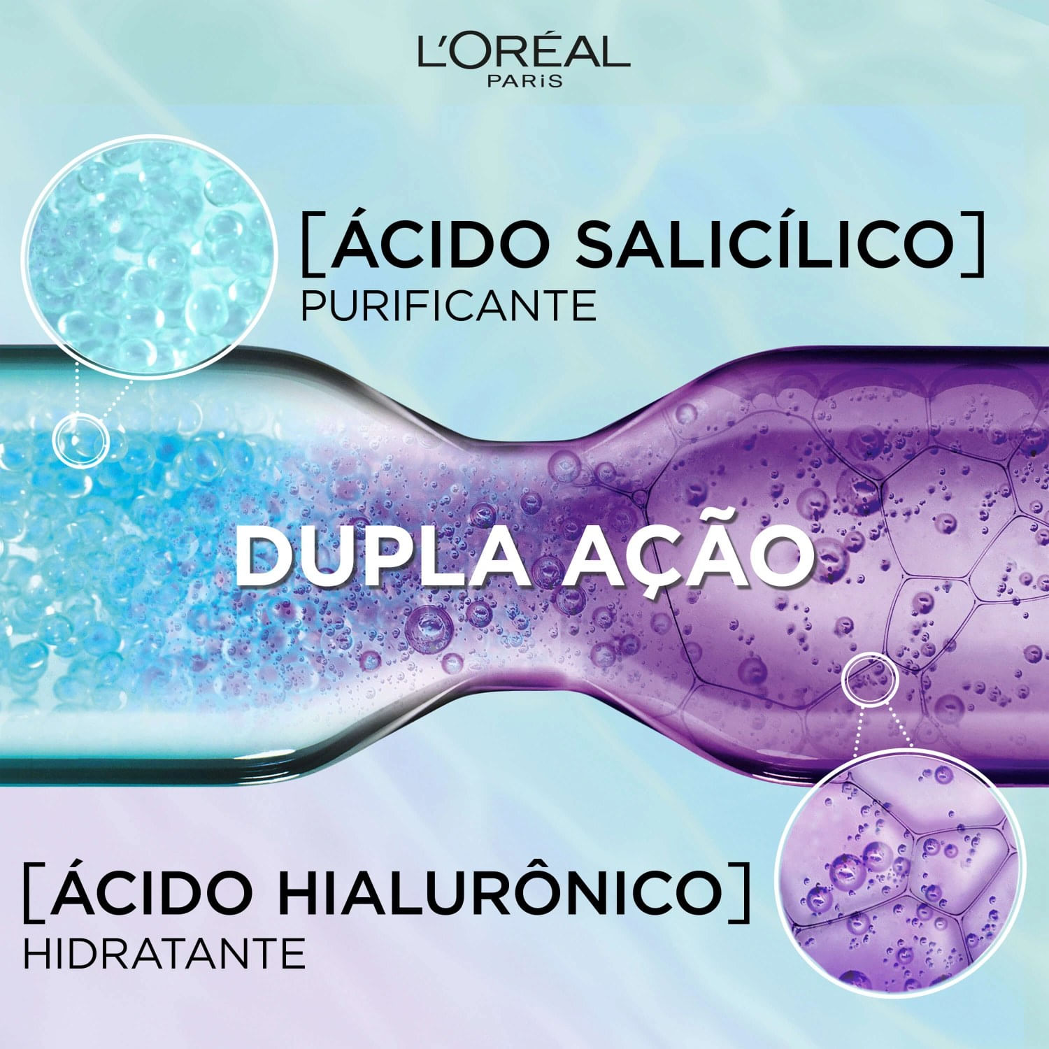 Miniatura Kit Elseve L'Oréal Paris Pure Hialurônico (2 Produtos)