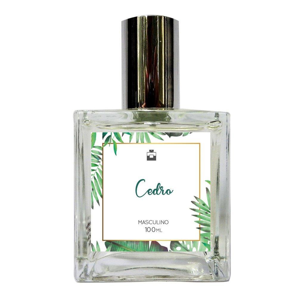 Miniatura Perfume Masculino Cedro 100Ml - Com Óleo Essencial Natural