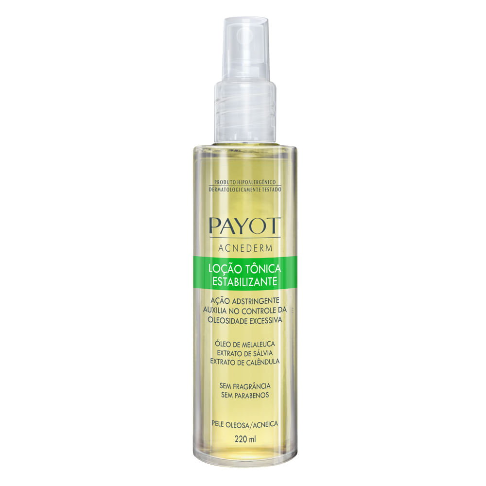 Miniatura Loção Tônica Facial Estabilizante Payot - Acnederm 220ml