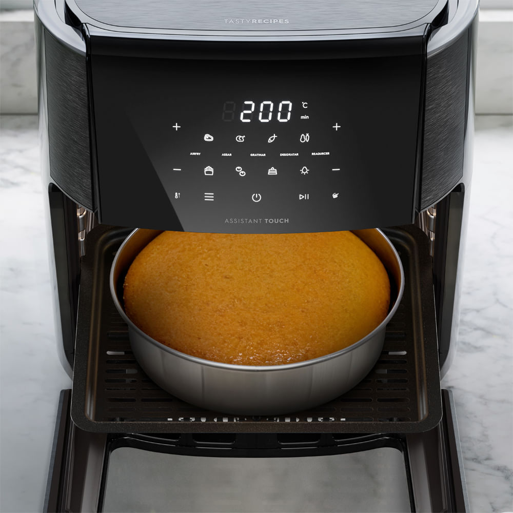 Miniatura Air Fryer Electrolux por Rita Lobo 12L Digital Grafite Experience com 1700W (EAF85) 110