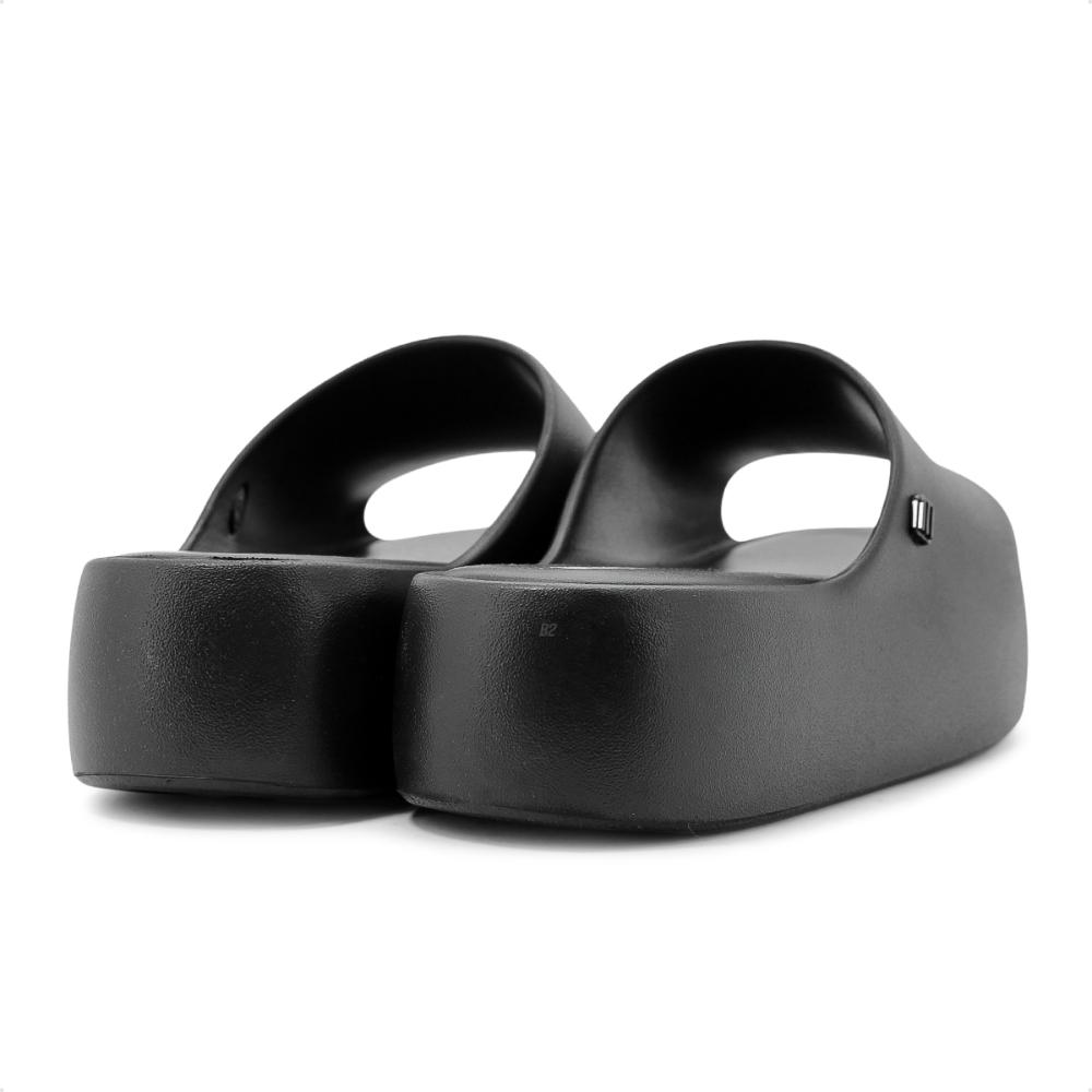 Miniatura Chinelo Slide Melissa Free Plataforma Feminina Preto - 33/34