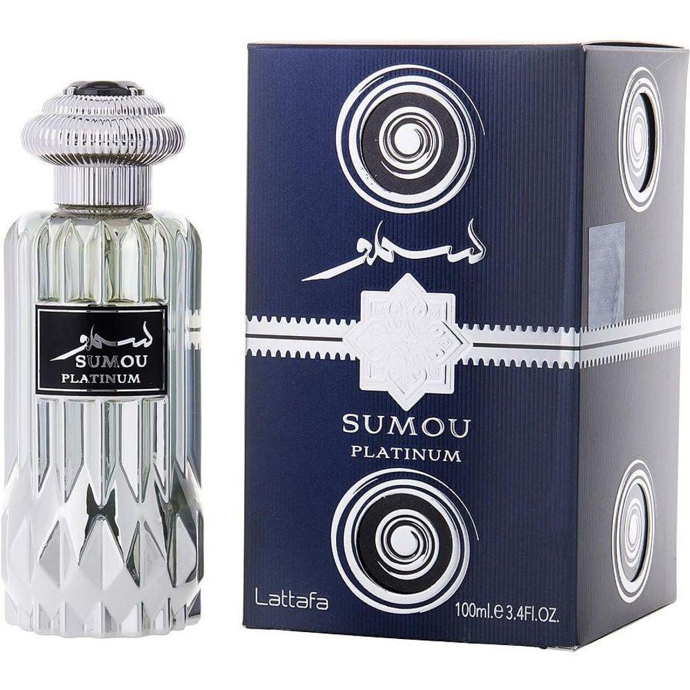 Miniatura Perfume Unisex Lattafa Sumou Platinum Eau De Parfum Spray 100 ml