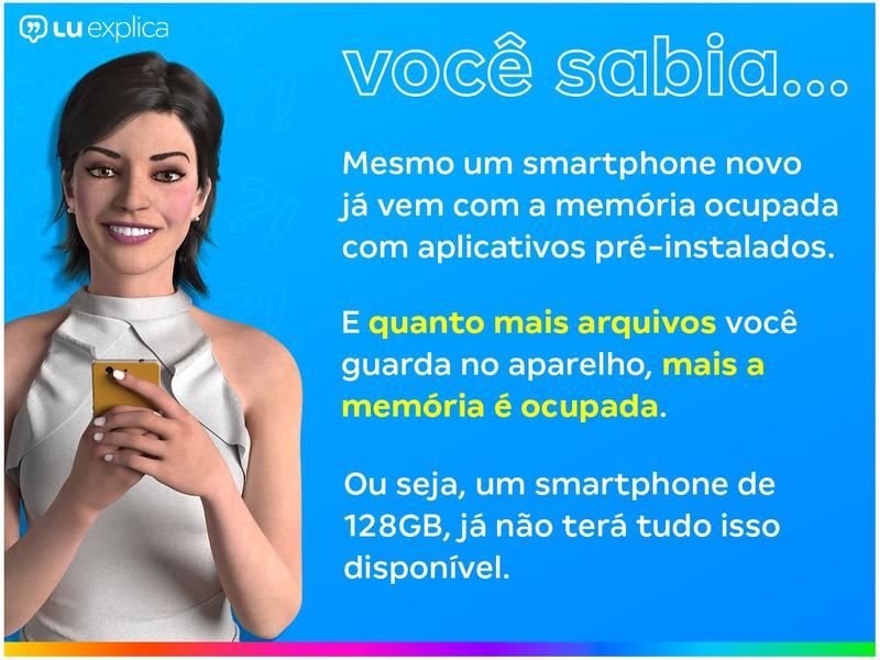 Miniatura Smartphone Motorola G7 Plus 64GB Índigo 4G