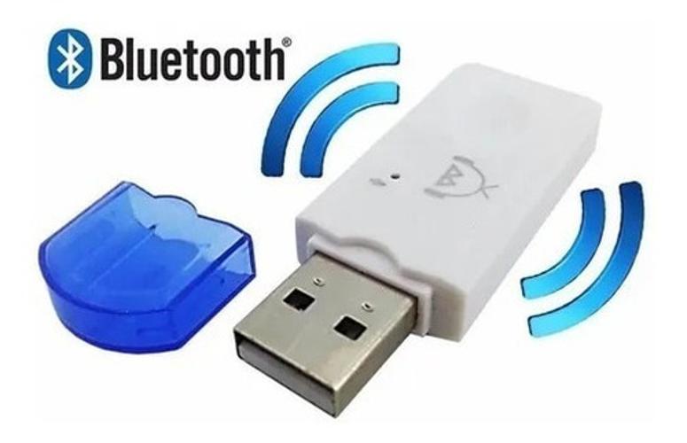 Miniatura Receptor Bluetooth USB Dongle - Transmissão de Áudio sem Fio