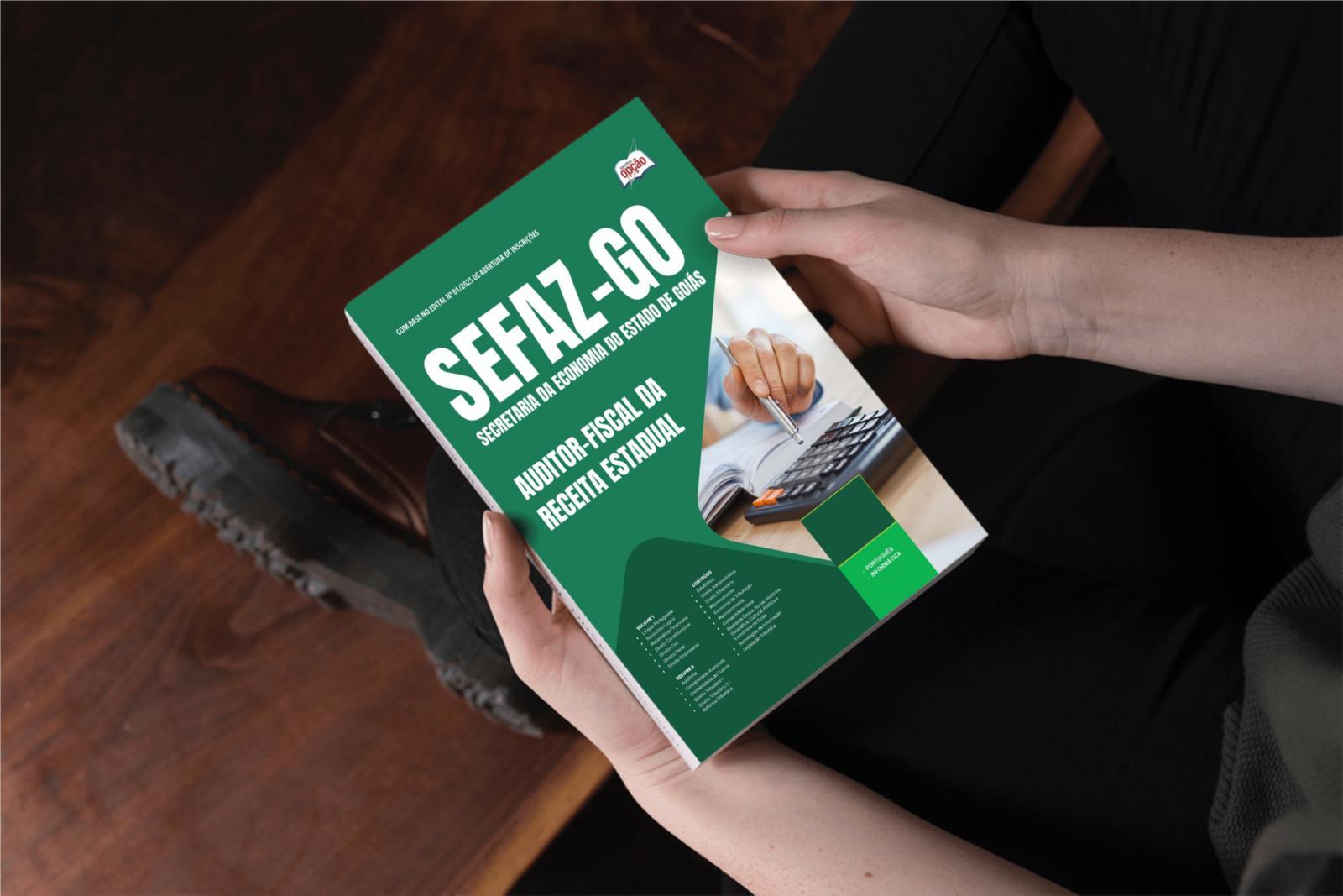 Miniatura Apostila Concurso Sefaz Go 2025 Auditor-Fiscal Da Receita