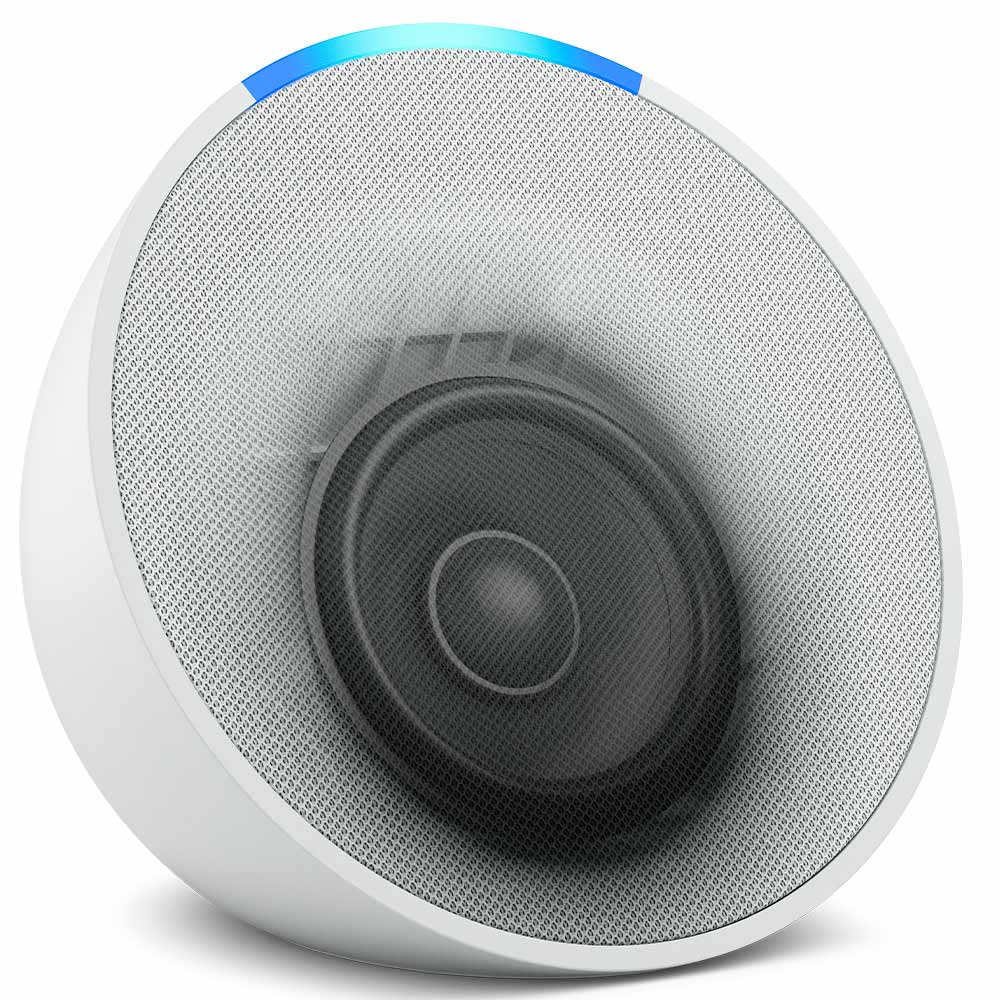 Echo Pop - Smart speaker compacto com som envolvente e Alexa Bivolt