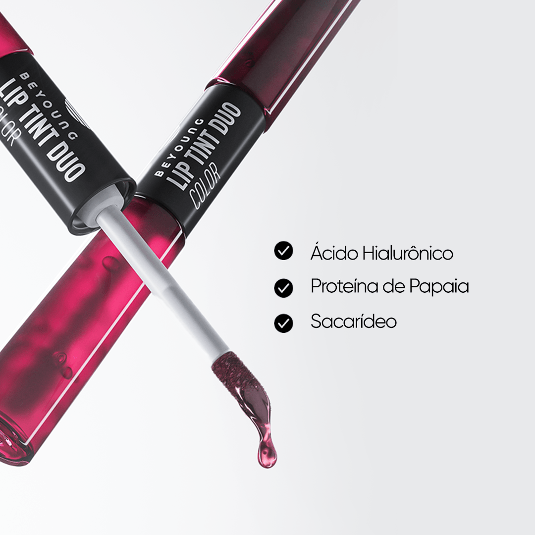Miniatura Beyoung Lip Tint Pink Duas Cores com Ácido Hialurônico 9,4g