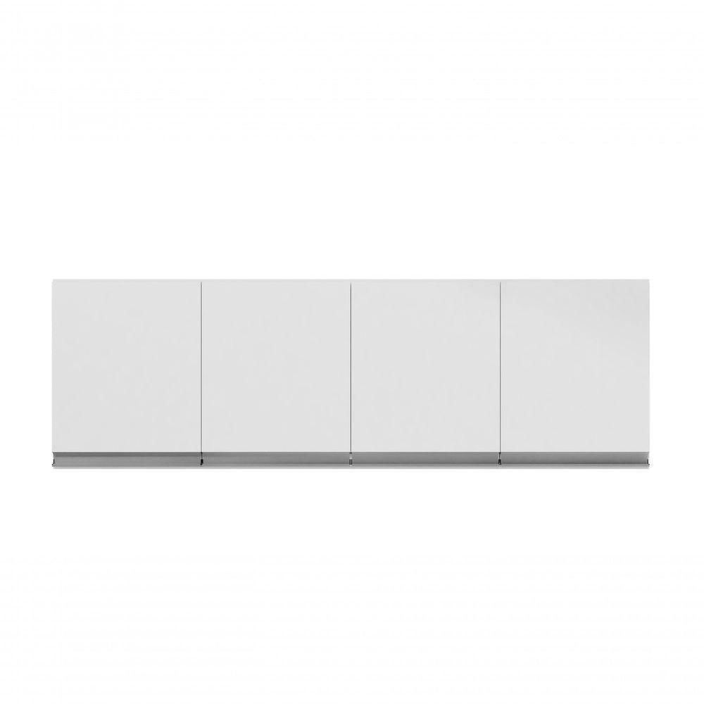 Miniatura Armário Aéreo P- Cozinha Andreia 160cm C- 4 Portas Branco