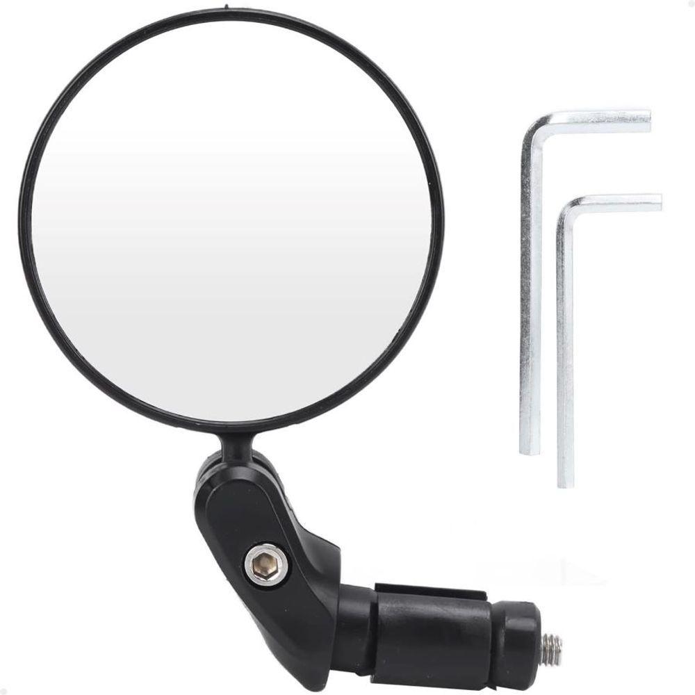 Miniatura Kit 2 Peças Espelho Retrovisor Giratório 360° Lorben Bike Guidão Bicicleta Articulado Segurança