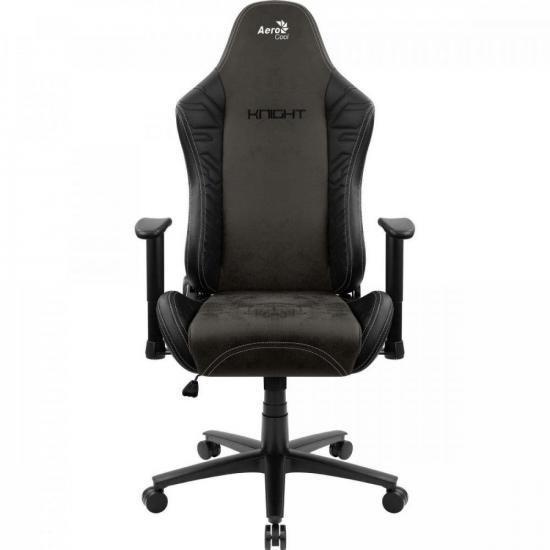 Miniatura Cadeira Gamer Knight Iron Black Reclinável Aerocool Preta Preto - Cadeira - Aerocool - Gamer