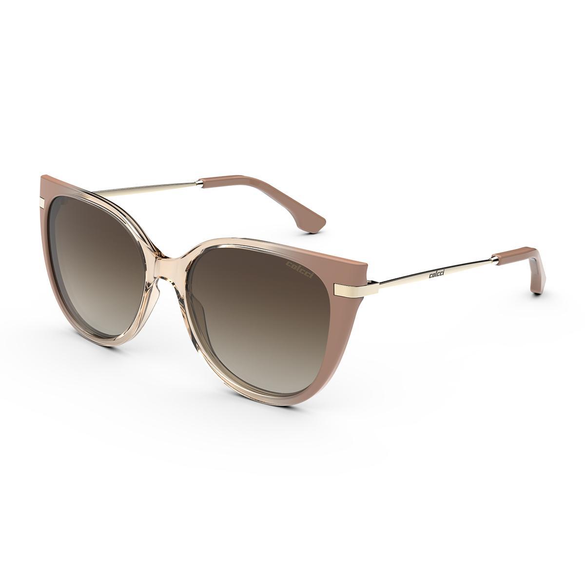 Miniatura Óculos Solar Colcci Giulia C0203Ba734 Nude Lente Degradê
