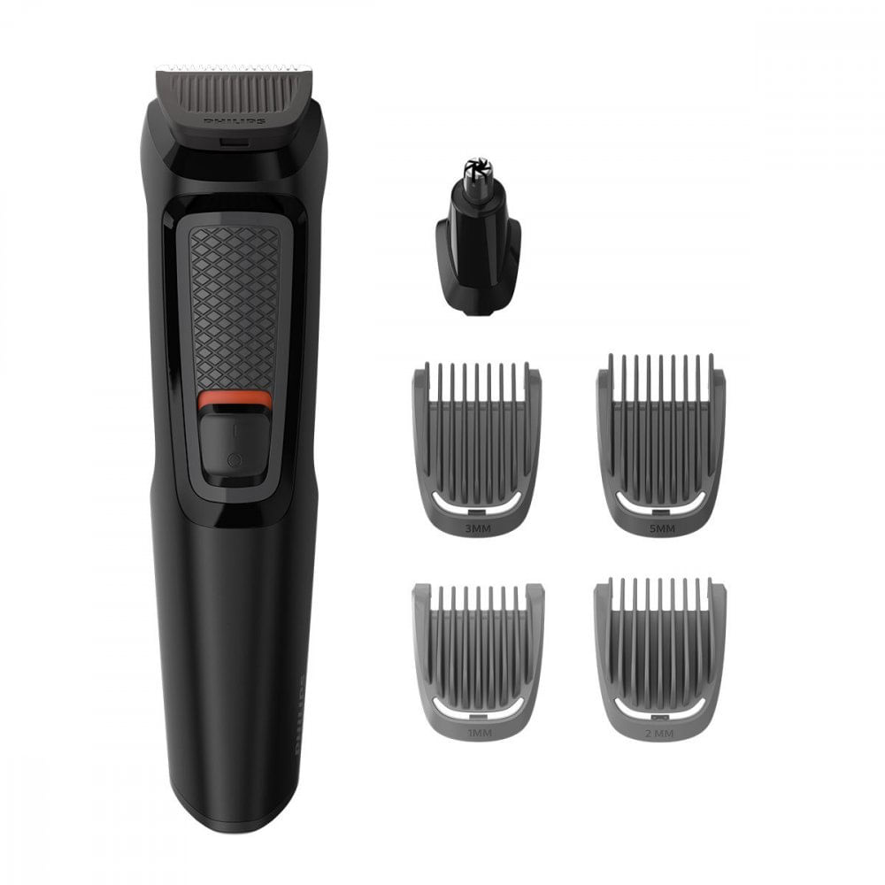 Miniatura Aparador de Pelos Philips sem Fio Multigroom MG3711/15 Preto - Bivolt