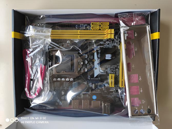 Miniatura Placa Mãe H61 Socket Lga 1155 Com M.2 Nvme Lan Giga Ddr3