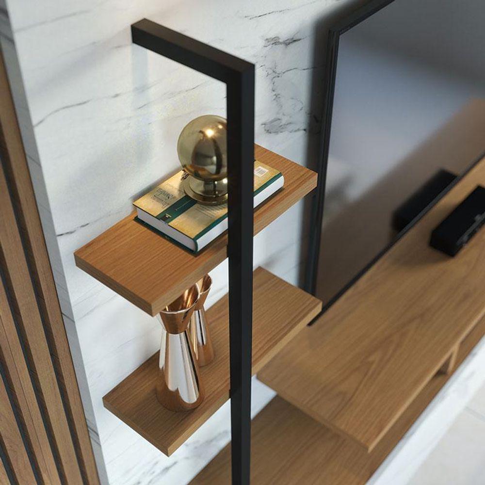 Miniatura Home Suspenso Maragogi Calacatta Freijó Branco Neve – Colibri