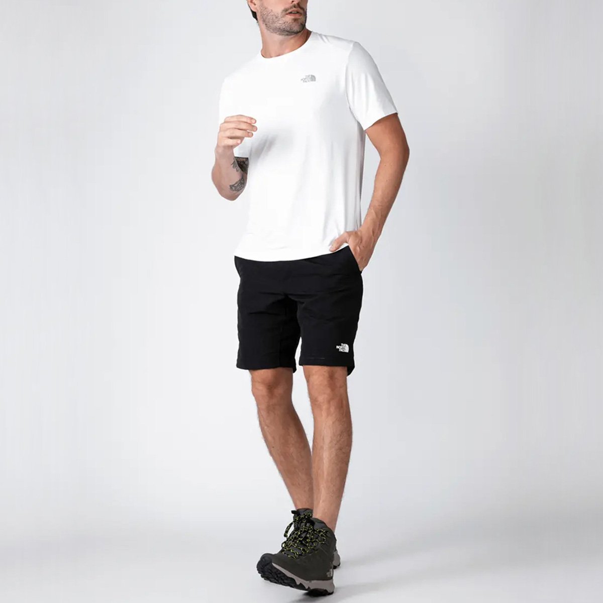 Miniatura Camiseta The North Face  Básica Masculina Branco - G