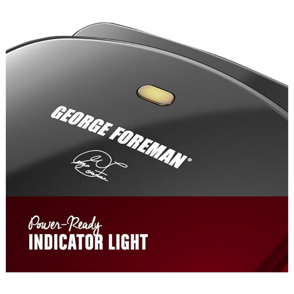 Miniatura Grill, 110v, GEORGE FOREMAN GR10B, Preto