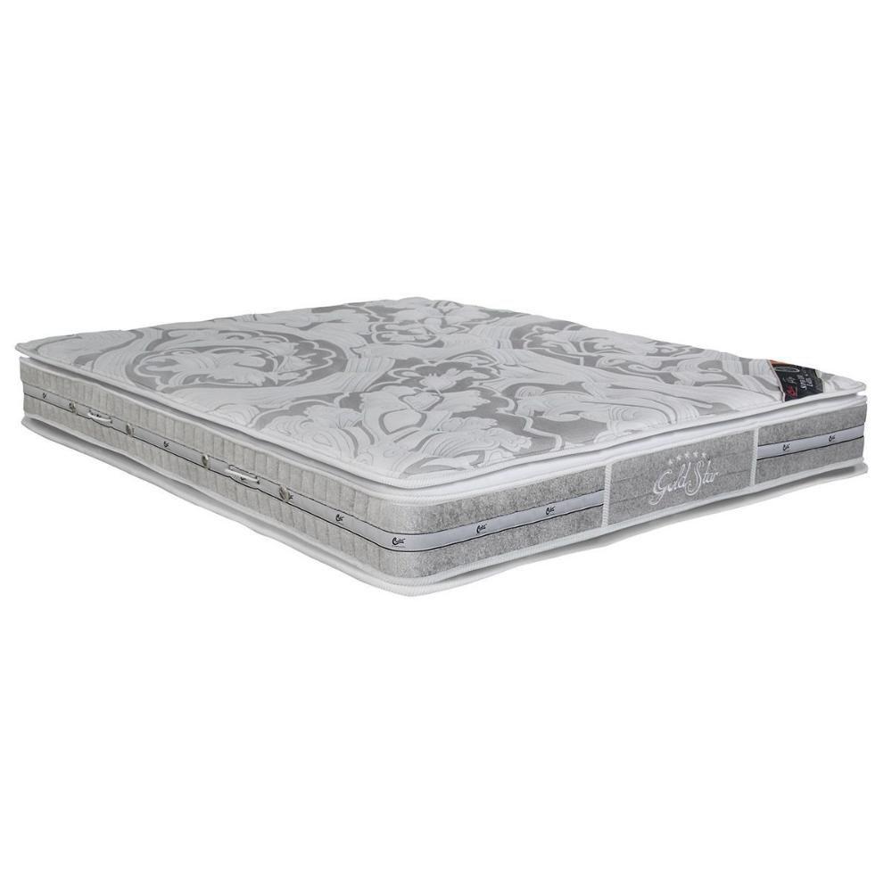 Miniatura Colchão Queen Molas Ensacadas Látex Slx Double Face Pillow Top (158x198x36)