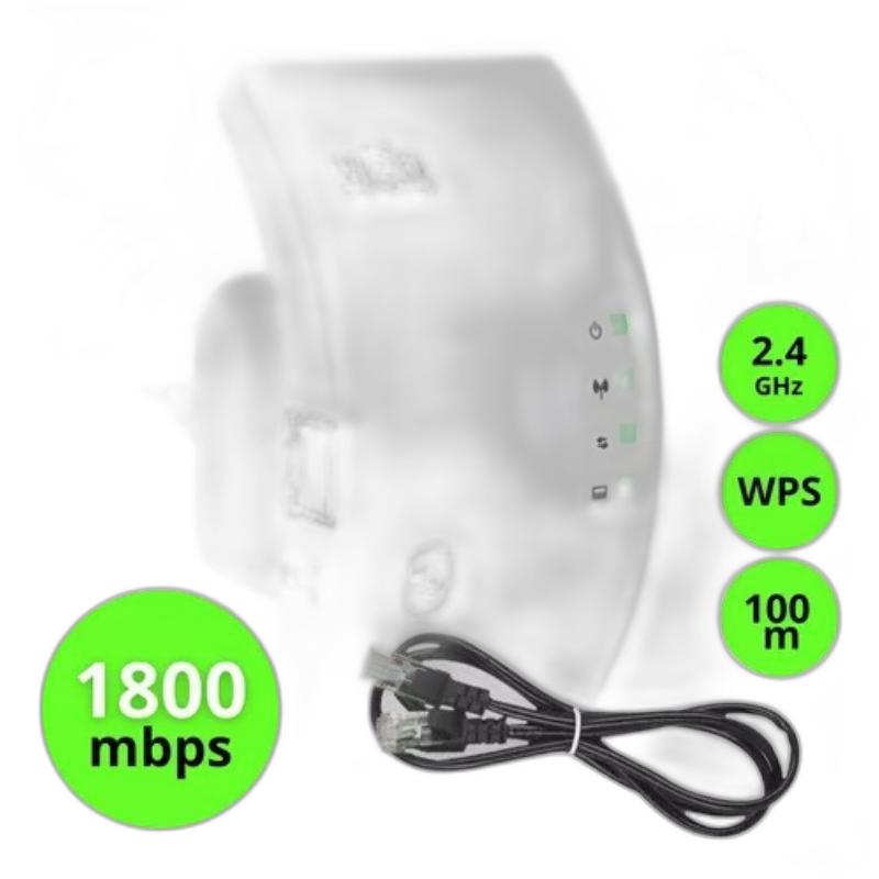 Repetidor Sinal Wifi Extensor Amplificador Rede 300Mbps