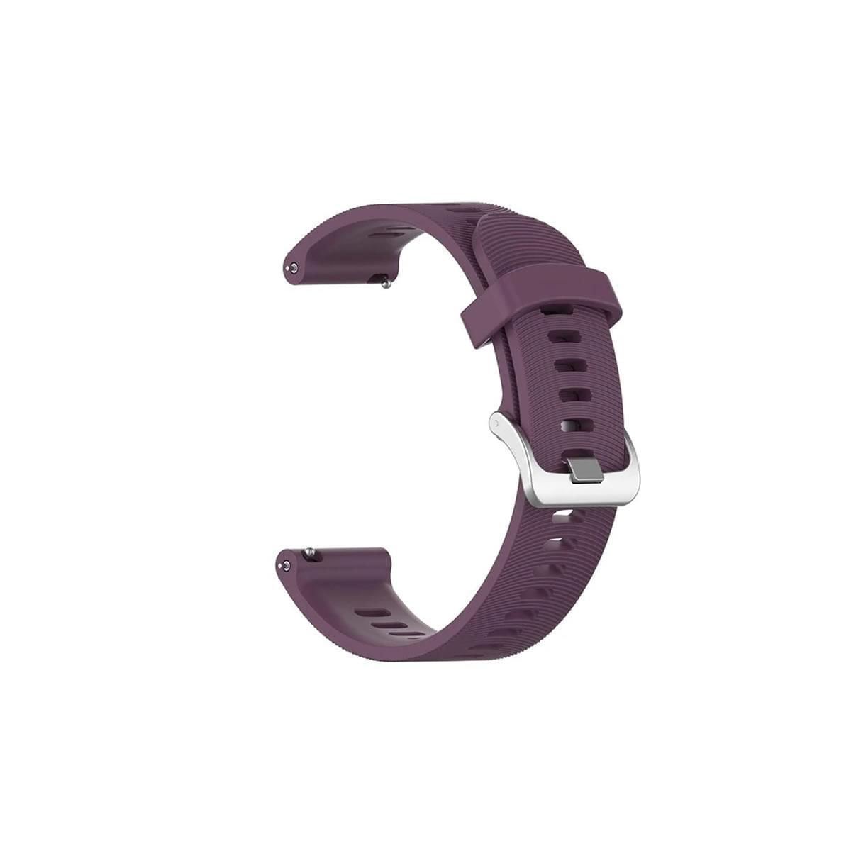 Miniatura Pulseira Compatível Com Garmin 55 - Silicone 20Mm