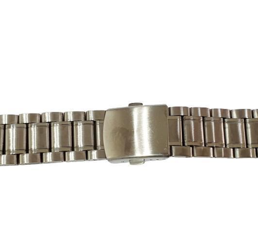 Miniatura Pulseira De Relógio Em Aço 26Mm Fecho Com Pusher