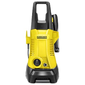 Miniatura Lavadora de Alta Pressão Karcher K2 Plus 1740psi 1400W com Lança de Jato Leque e Mangueira de 3 Metros - Preta e Amarela 110V