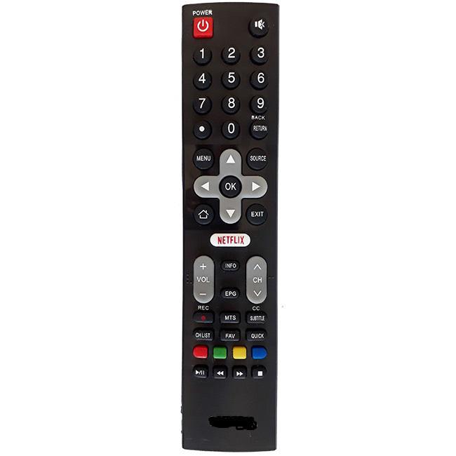Miniatura Controle Tv Smart Led 4K Philco Botão Netflix Tv - Philco - Ptv55u21dswnt - Smart - 4k - Led