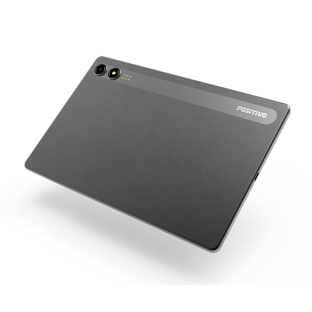 Tablet Positivo Vision Tab 10 4GB RAM 128GB Câmera 13MP e 5MP 10,1" HD IPS Android 13 - Preto