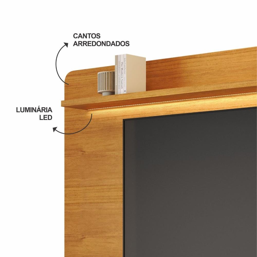 Miniatura Painel Cristal Candian 107x200x18 Cm Cinamomo