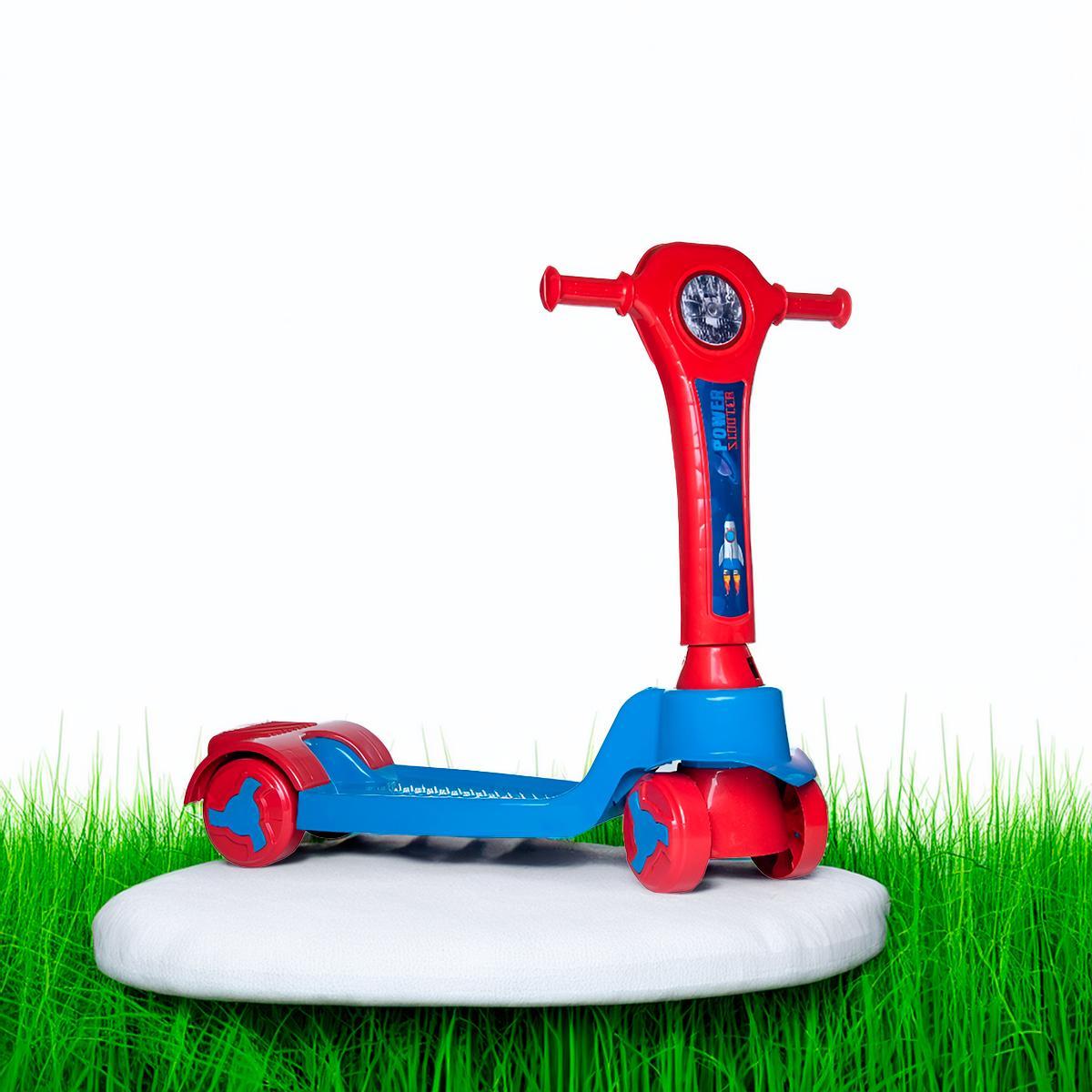 Miniatura Patinete Infantil Dobrável - Vermelho