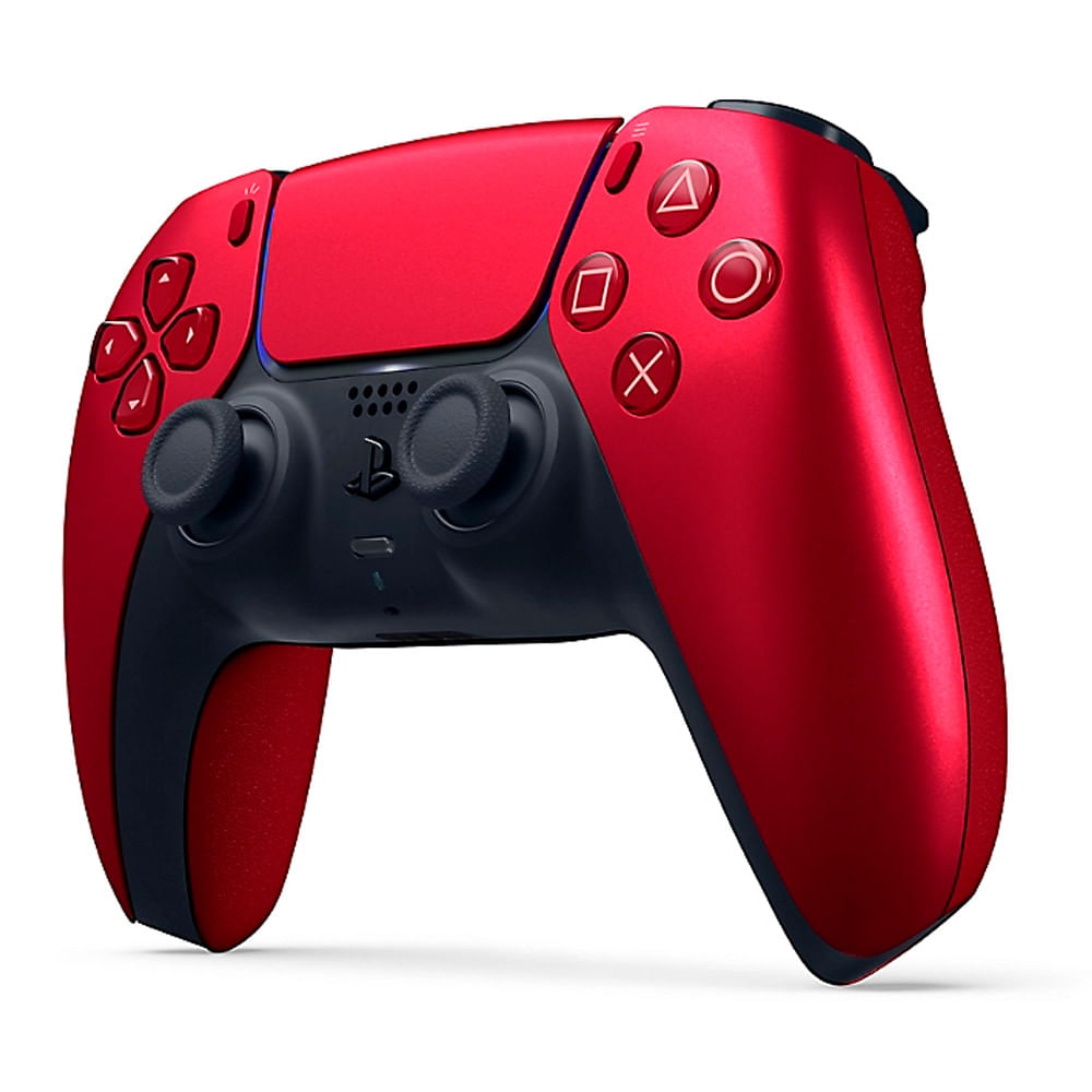 Miniatura Controle Sem Fio DualSense PlayStation 5 Volcanic Red 08316-20-06223 - Playstation 5, PC - Vermelho - 12 Meses - Volcanic Red - Controle Sem Fio DualSense Pl. - 1 - Garantia do Fabricante - USB C