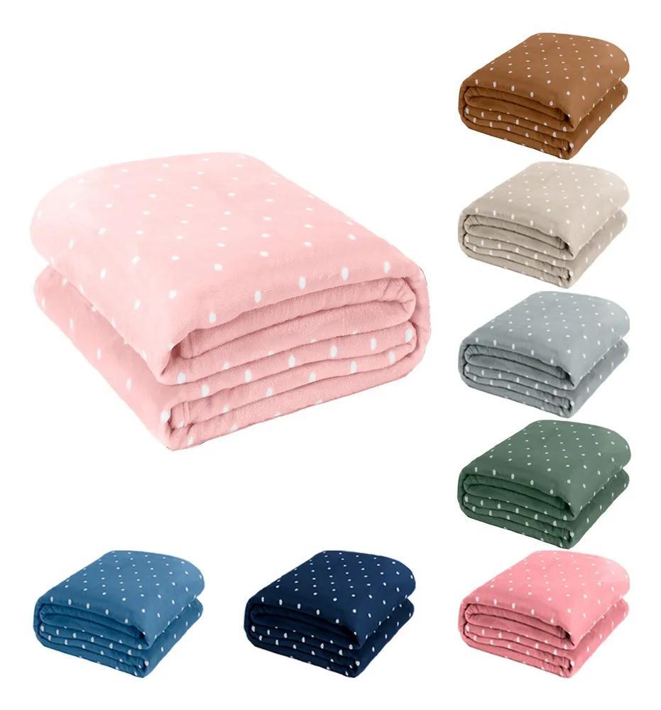 Miniatura Cobertor Gigante Soft 2,40X2,60M - Toque Pelú Rosa