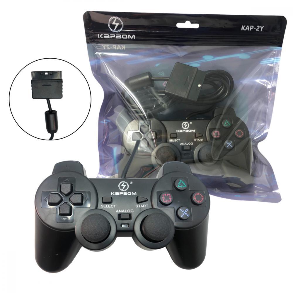 Miniatura Controle Ps2 Com Fio Kap-2Y - Kapbom
