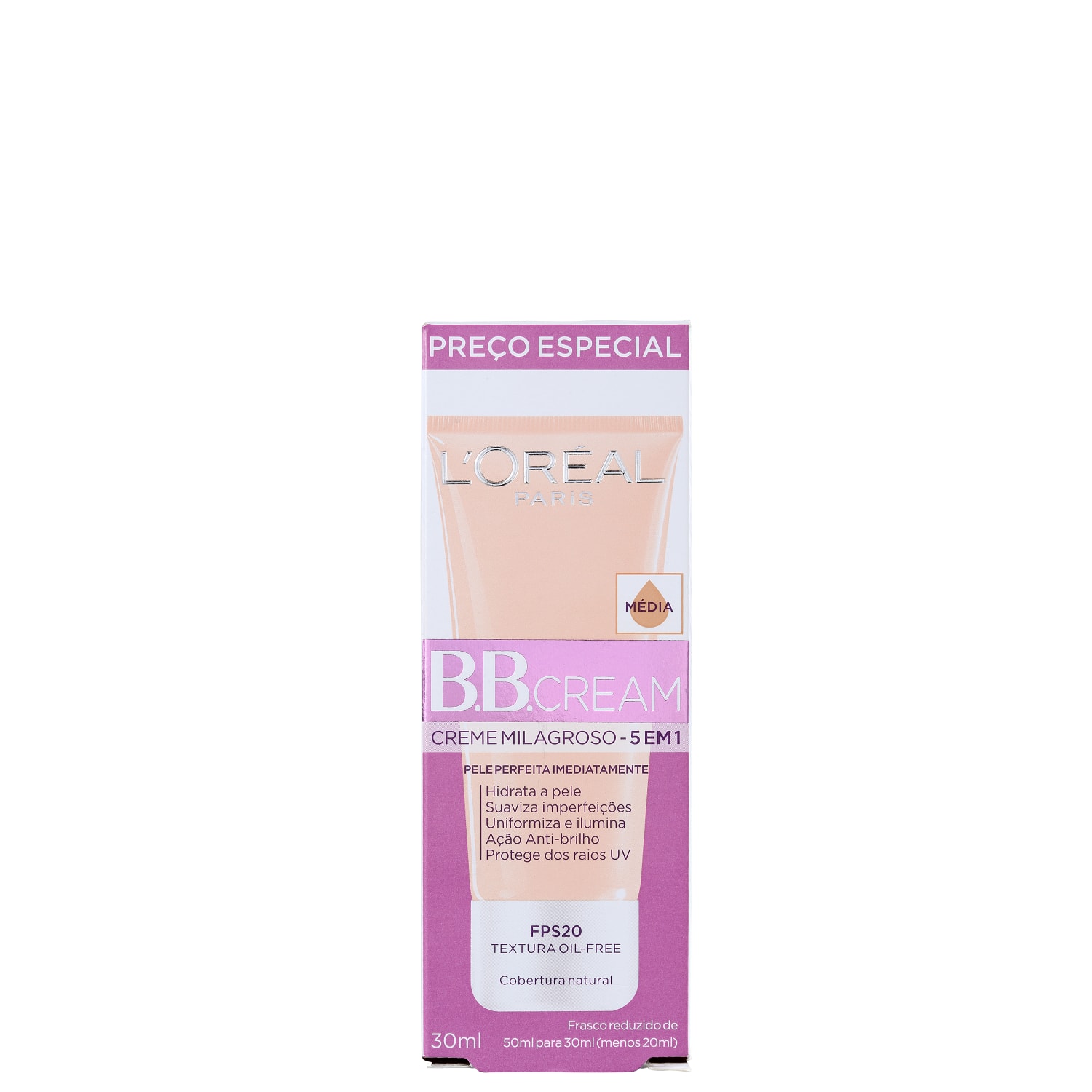 L'Oréal Paris Dermo Expertise Base Média - BB Cream 30ml