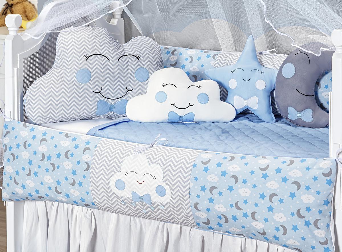 Miniatura Kit Jogo De Berço Baby Exclusivo Kit Americano Para Bebe