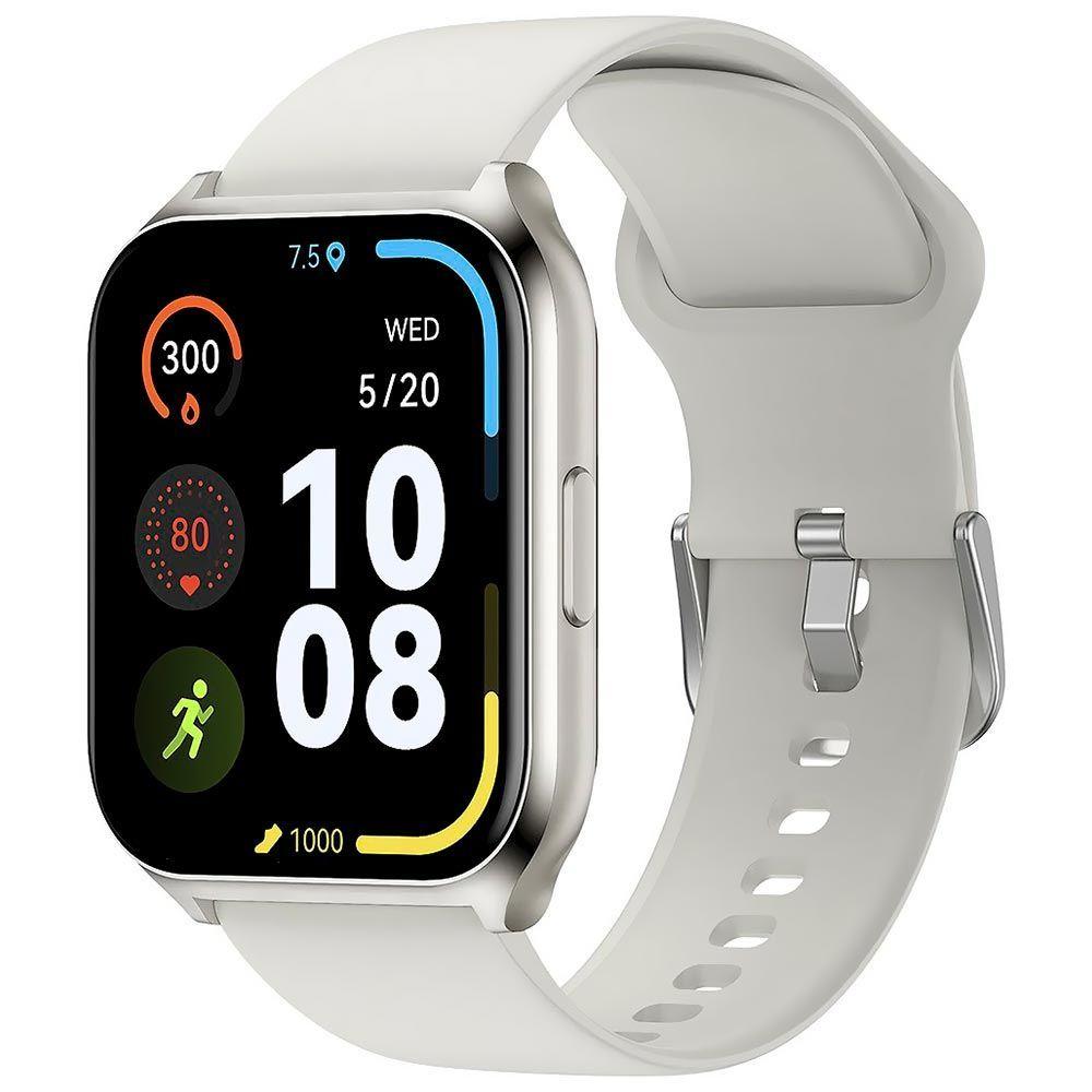 Relogio Smartwatch Haylou Watch 2 Pro S001 - Tela Tft De 1.85 - Prata