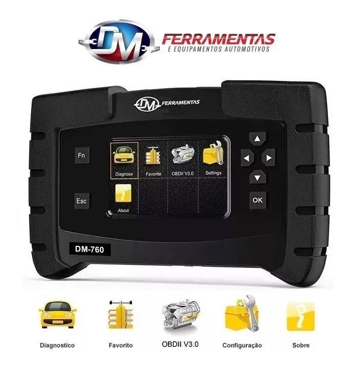 Miniatura Scanner Automotivo Profissional Dm-760 Ajuste Af